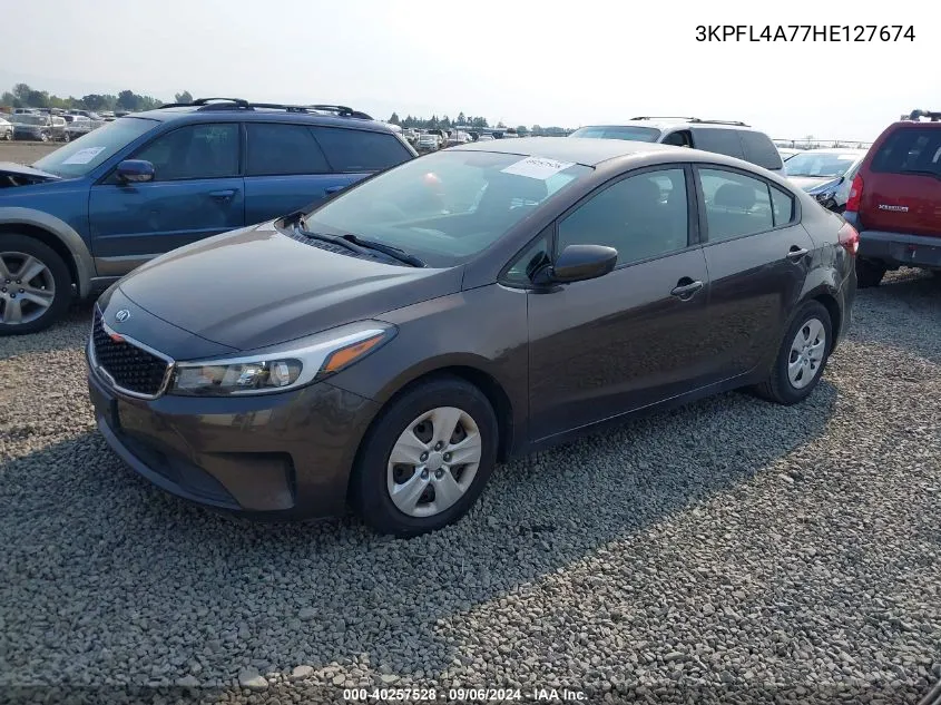 3KPFL4A77HE127674 2017 Kia Forte Lx