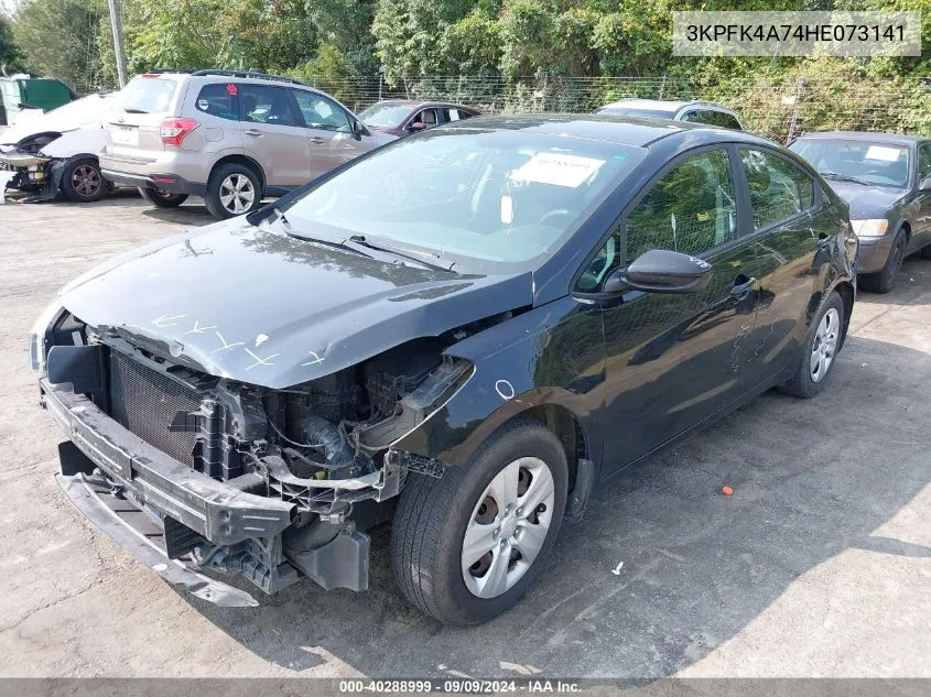 2017 Kia Forte Lx VIN: 3KPFK4A74HE073141 Lot: 40288999