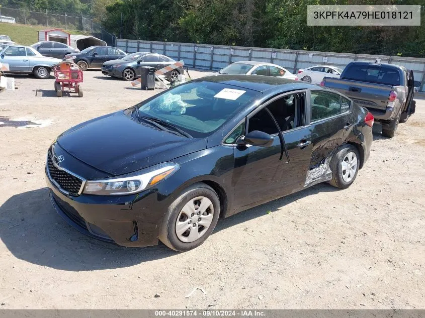 2017 Kia Forte Lx VIN: 3KPFK4A79HE018121 Lot: 40291574