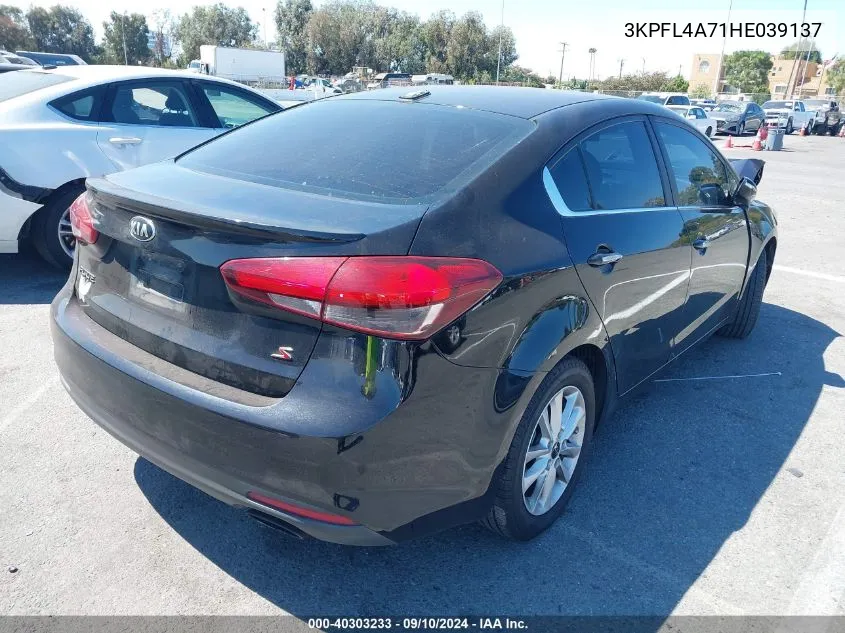 3KPFL4A71HE039137 2017 Kia Forte Lx/S