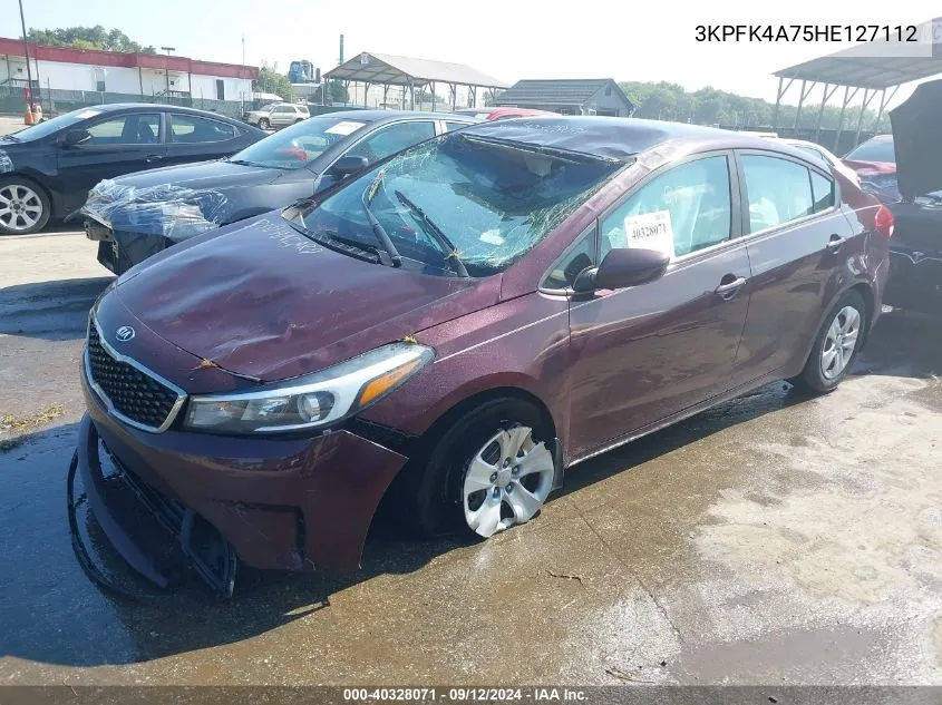 3KPFK4A75HE127112 2017 Kia Forte Lx