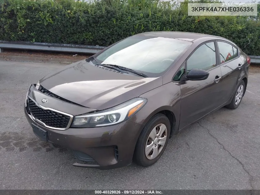 3KPFK4A7XHE036336 2017 Kia Forte Lx