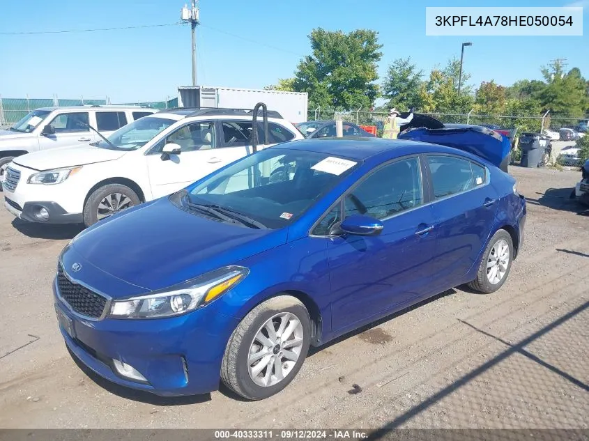 2017 Kia Forte S VIN: 3KPFL4A78HE050054 Lot: 40333311