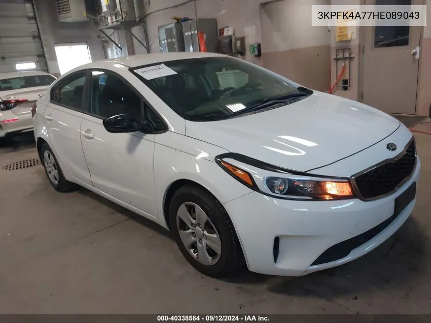 3KPFK4A77HE089043 2017 Kia Forte Lx