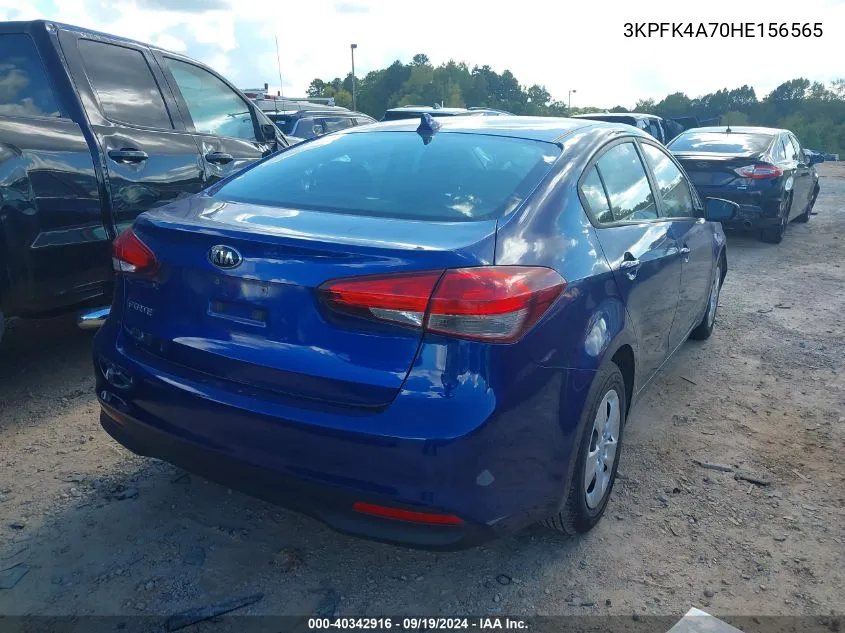 3KPFK4A70HE156565 2017 Kia Forte Lx