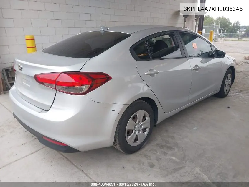 3KPFL4A7XHE035345 2017 Kia Forte Lx/S