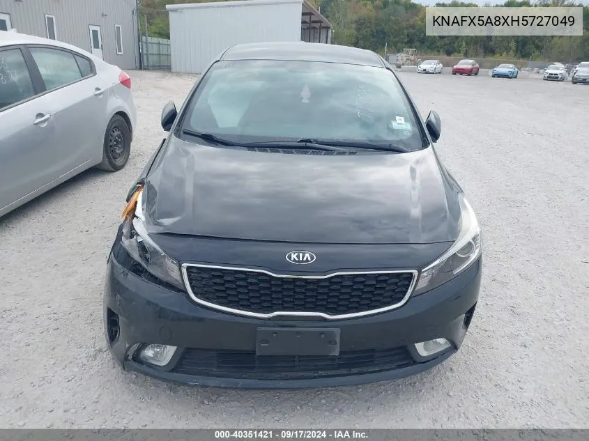 2017 Kia Forte Ex VIN: KNAFX5A8XH5727049 Lot: 40351421