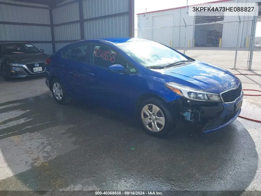 3KPFK4A73HE088827 2017 Kia Forte Lx