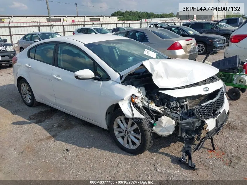 2017 Kia Forte Lx VIN: 3KPFL4A77HE007132 Lot: 40377753