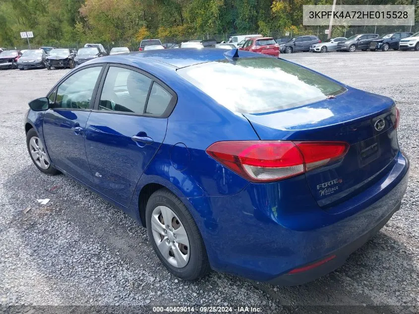 3KPFK4A72HE015528 2017 Kia Forte Lx