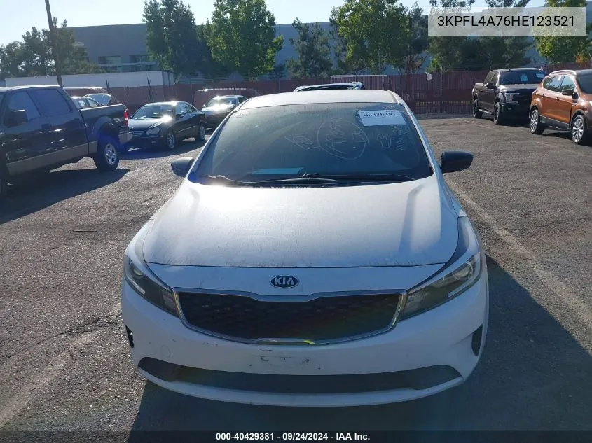 3KPFL4A76HE123521 2017 Kia Forte Lx