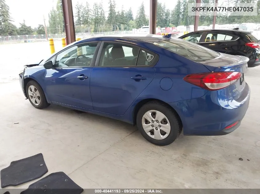 3KPFK4A77HE047035 2017 Kia Forte Lx