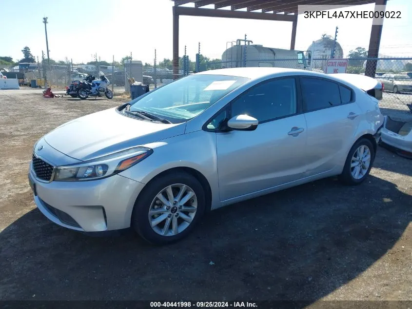 2017 Kia Forte Lx VIN: 3KPFL4A7XHE009022 Lot: 40441998