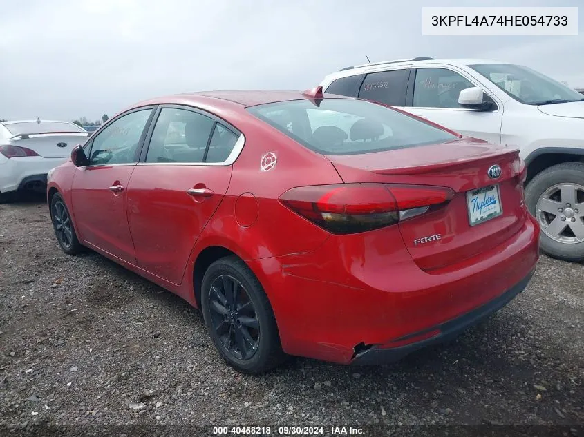 2017 Kia Forte Lx/S VIN: 3KPFL4A74HE054733 Lot: 40458218