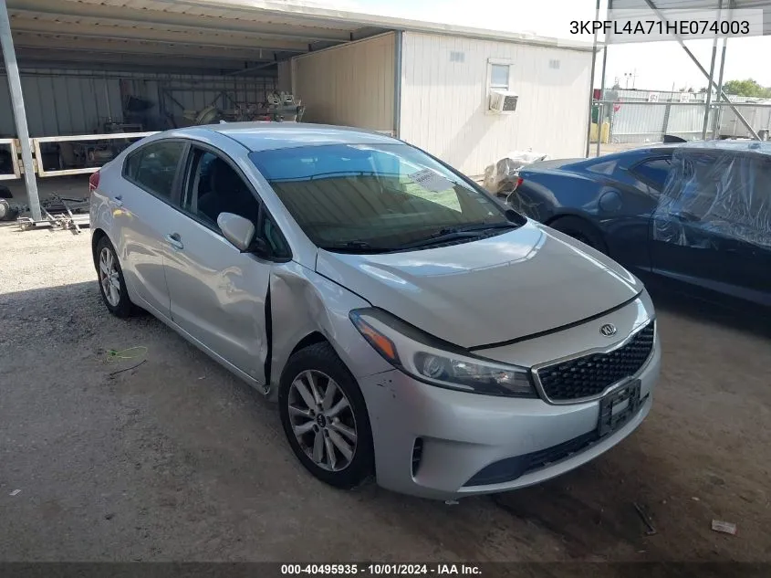 3KPFL4A71HE074003 2017 Kia Forte Lx