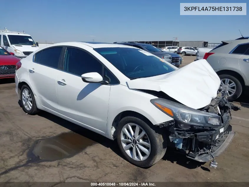 3KPFL4A75HE131738 2017 Kia Forte S