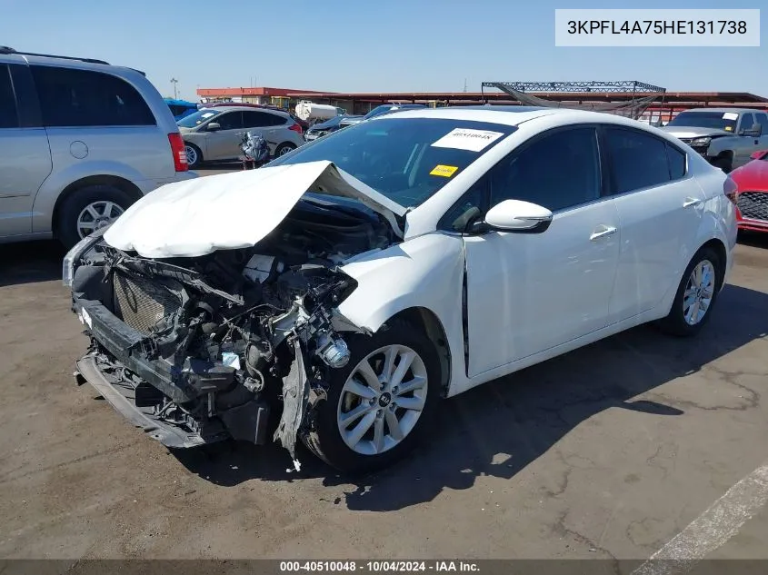 3KPFL4A75HE131738 2017 Kia Forte S