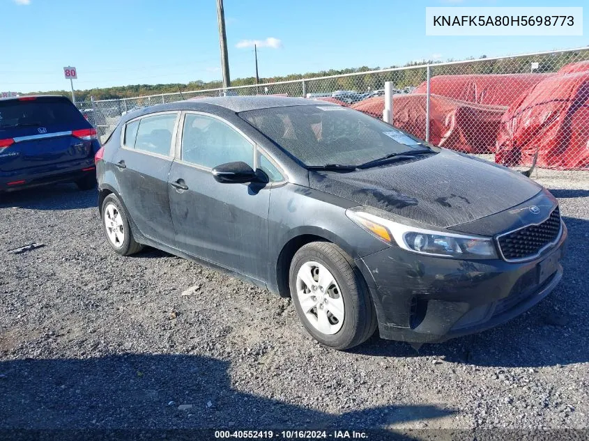 2017 Kia Forte Lx VIN: KNAFK5A80H5698773 Lot: 40552419