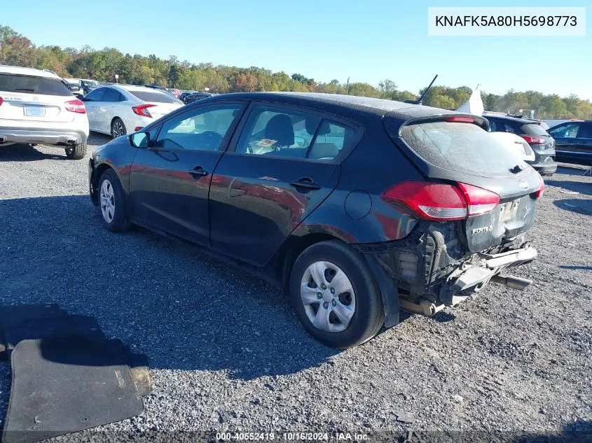 2017 Kia Forte Lx VIN: KNAFK5A80H5698773 Lot: 40552419