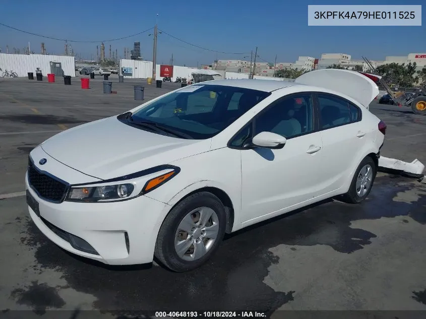 2017 Kia Forte Lx VIN: 3KPFK4A79HE011525 Lot: 40648193