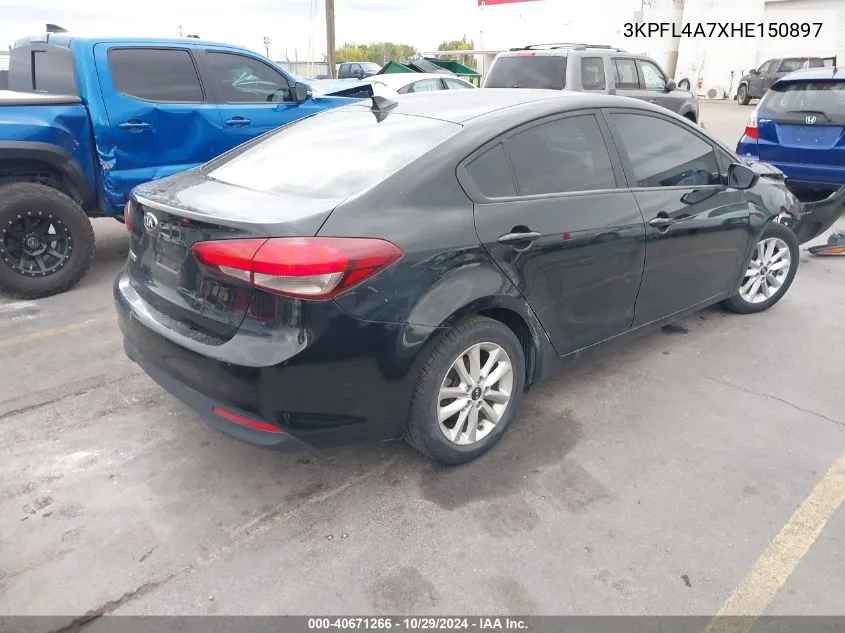 3KPFL4A7XHE150897 2017 Kia Forte Lx