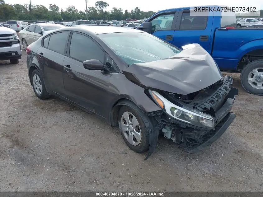 2017 Kia Forte Lx VIN: 3KPFK4A72HE073462 Lot: 40704870