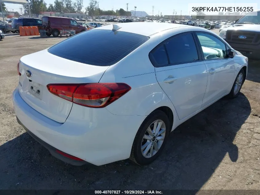 2017 Kia Forte Lx VIN: 3KPFK4A77HE156255 Lot: 40707827