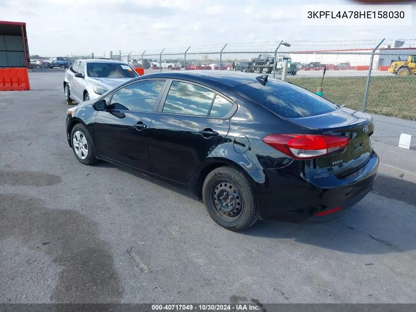 3KPFL4A78HE158030 2017 Kia Forte Lx