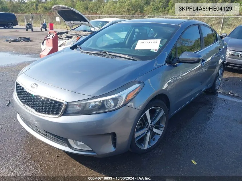 3KPFL4A89HE041291 2017 Kia Forte Ex