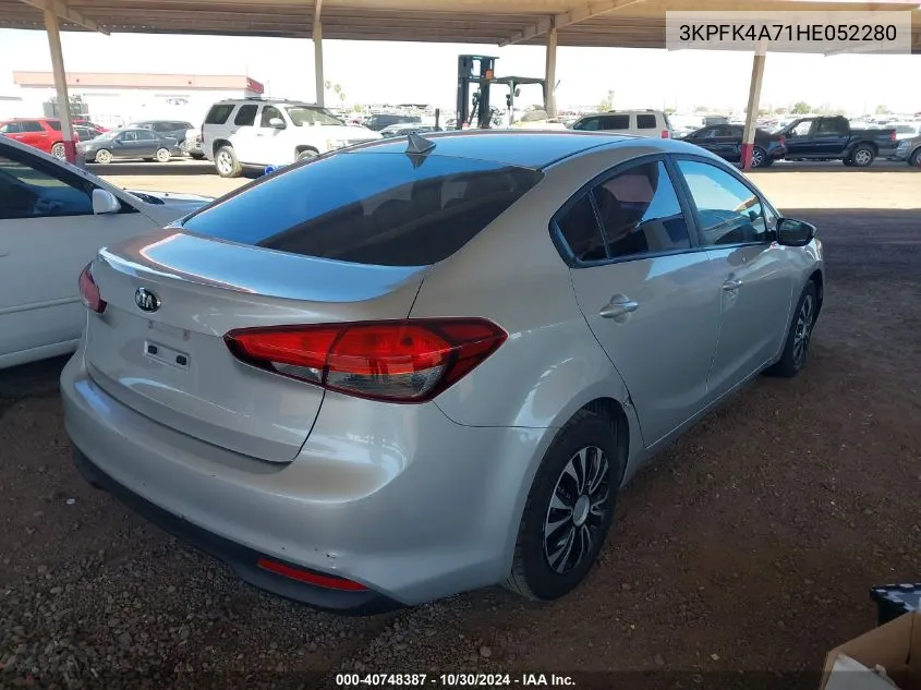 3KPFK4A71HE052280 2017 Kia Forte Lx