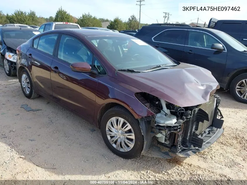 2017 Kia Forte Lx VIN: 3KPFL4A75HE097462 Lot: 40755108