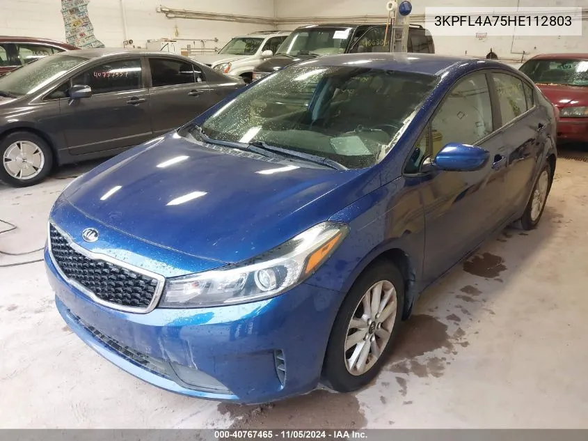 3KPFL4A75HE112803 2017 Kia Forte S