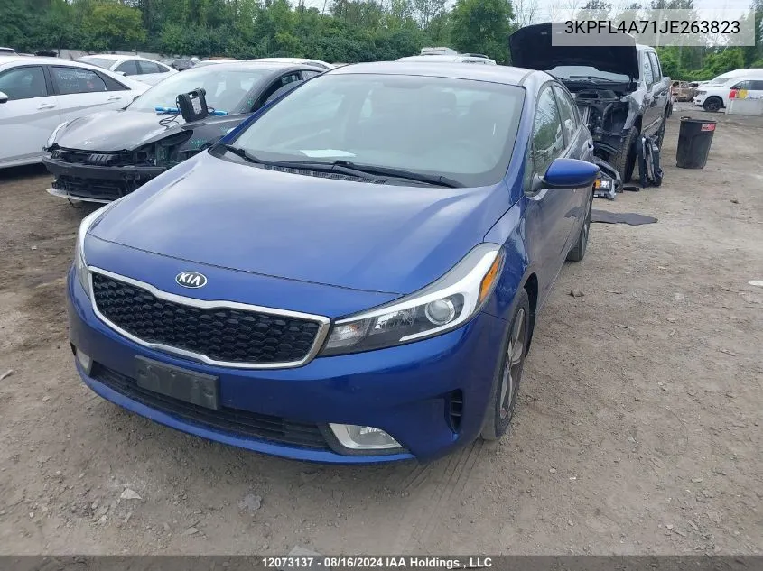 3KPFL4A71JE263823 2018 Kia Forte