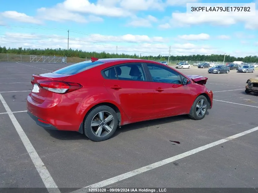 2018 Kia Forte VIN: 3KPFL4A79JE179782 Lot: 12093328