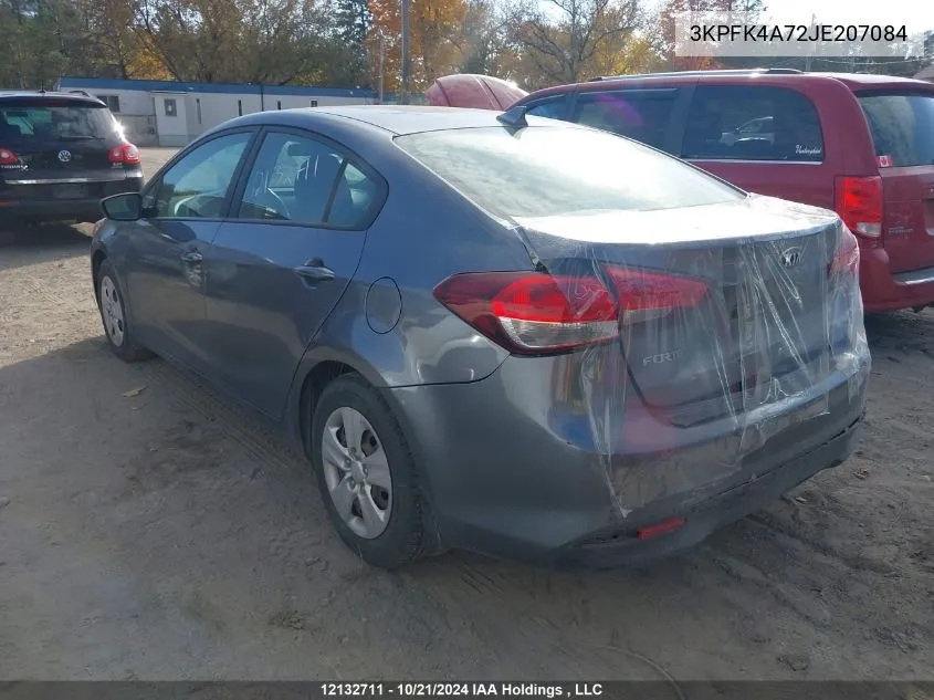 2018 Kia Forte Lx VIN: 3KPFK4A72JE207084 Lot: 12132711