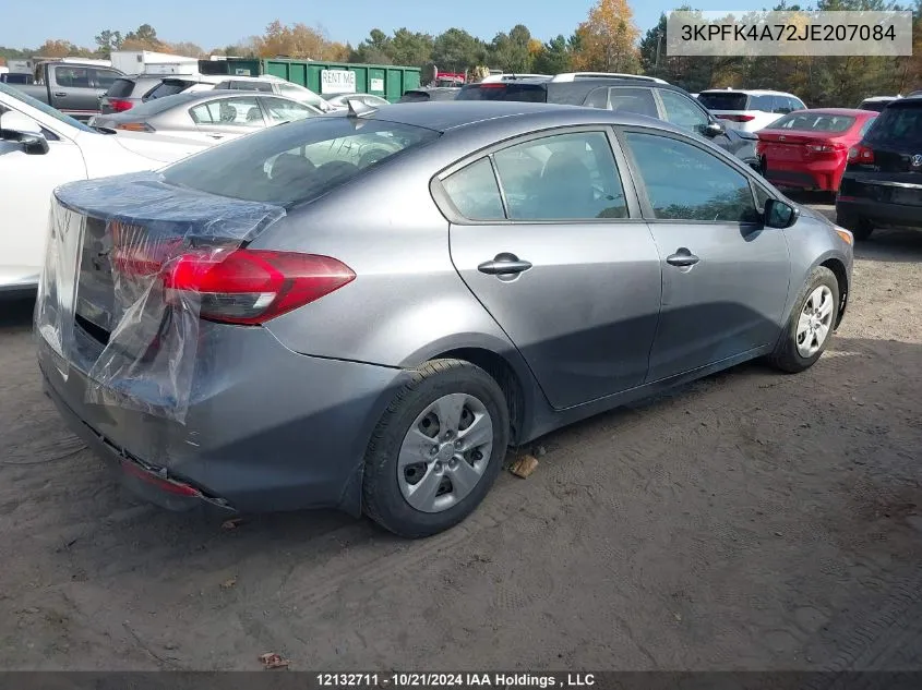 2018 Kia Forte Lx VIN: 3KPFK4A72JE207084 Lot: 12132711