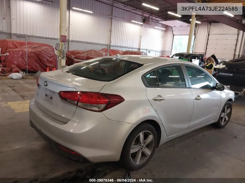 2018 Kia Forte Lx VIN: 3KPFL4A73JE224585 Lot: 39576346