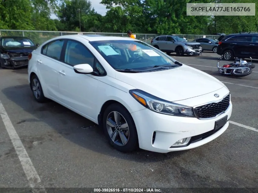 3KPFL4A77JE165766 2018 Kia Forte S