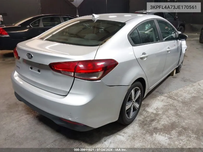 3KPFL4A73JE170561 2018 Kia Forte Lx