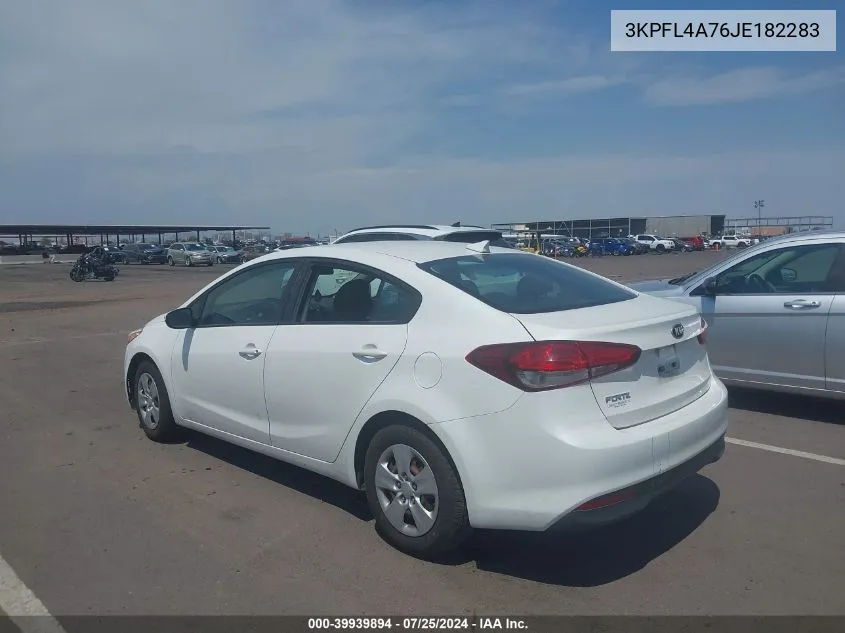 3KPFL4A76JE182283 2018 Kia Forte Lx