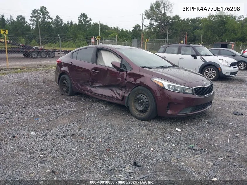 2018 Kia Forte Lx VIN: 3KPFK4A77JE176298 Lot: 40018650