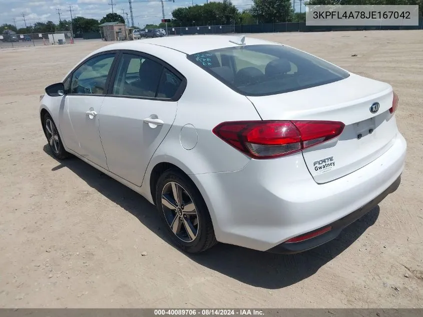 2018 Kia Forte Lx VIN: 3KPFL4A78JE167042 Lot: 40089706