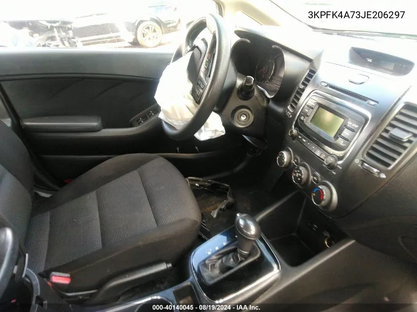 3KPFK4A73JE206297 2018 Kia Forte Lx