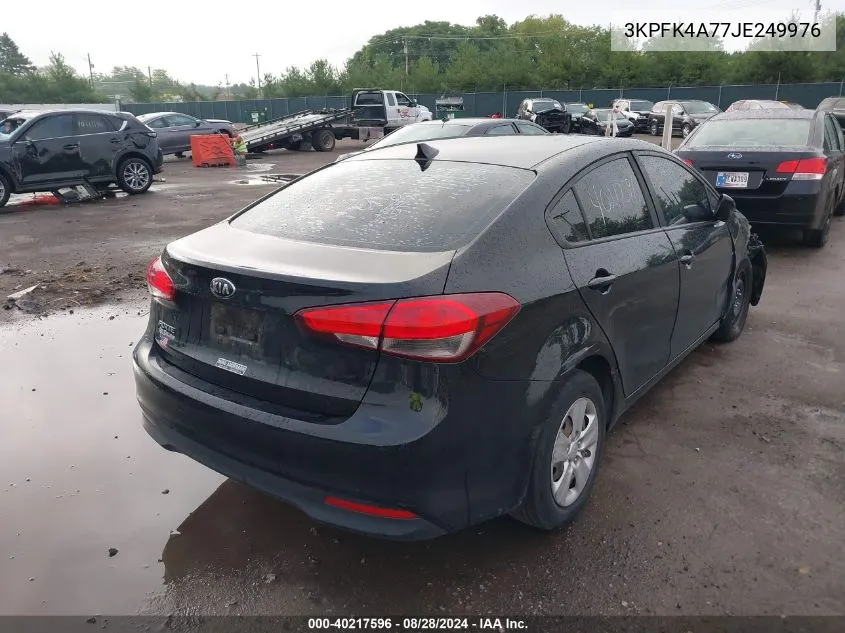 3KPFK4A77JE249976 2018 Kia Forte Lx