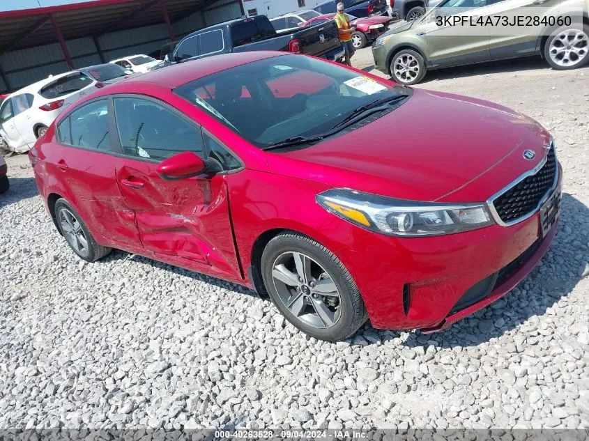 2018 Kia Forte S VIN: 3KPFL4A73JE284060 Lot: 40263528