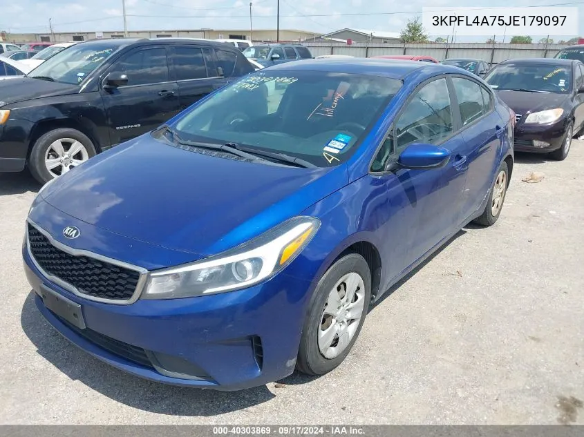 2018 Kia Forte Lx VIN: 3KPFL4A75JE179097 Lot: 40303869