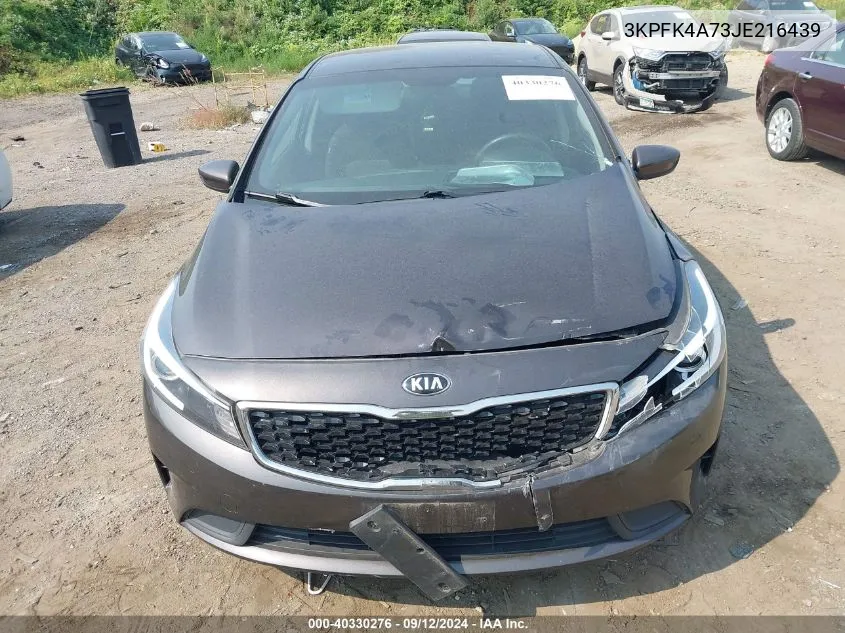 2018 Kia Forte Lx VIN: 3KPFK4A73JE216439 Lot: 40330276