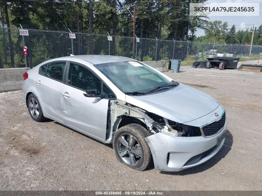 2018 Kia Forte Lx VIN: 3KPFL4A79JE245635 Lot: 40359495