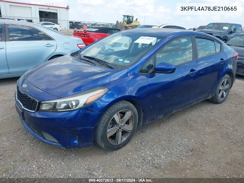 3KPFL4A78JE210665 2018 Kia Forte Lx