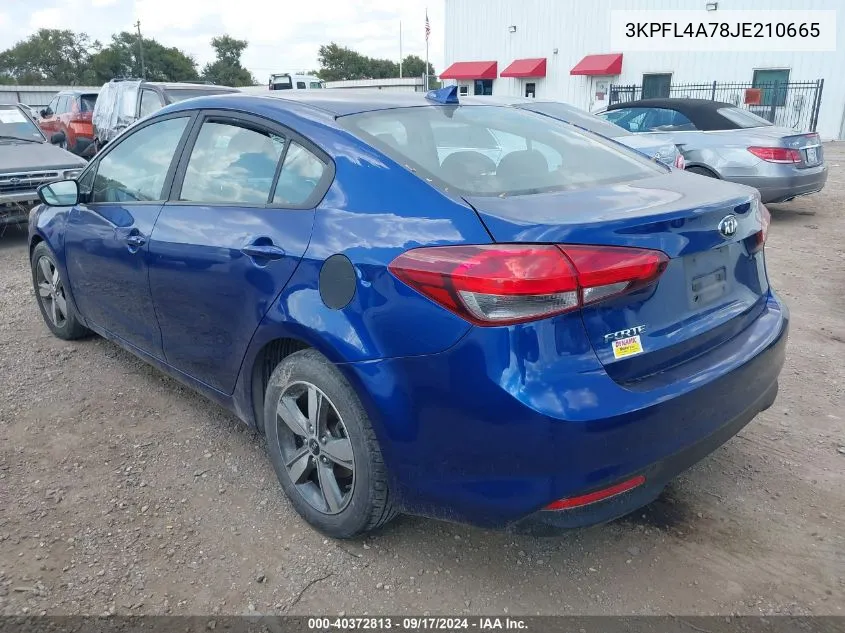 3KPFL4A78JE210665 2018 Kia Forte Lx